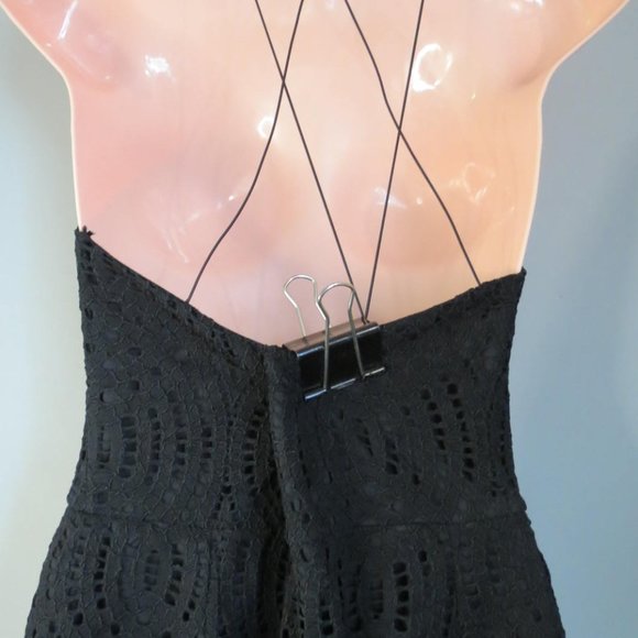 TOPSHOP - lace overlay style dress - size 10 - Picture 7 of 7